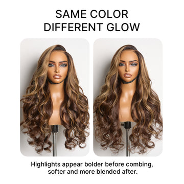 Luvme Hair PartingMax Glueless Wig 180% Density Loose Body Wave 7x6 Closure HD Lace Pre Cut & Plucked & Bleached Ready to Go-13
