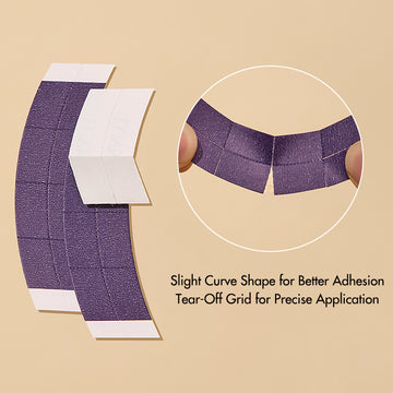 36pcs Double-Sided Lace Tape for Wigs, Clear Toupee Tape, Ultra Hold for Lace Wigs-04