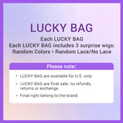 Lucky Bag 3 Wigs (VALUED Up To $558 ) 22-24 Inches  | Random Color | Ships to US Only*-03