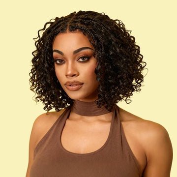 Tiktok Exclusive Deal | Boho Braids Deep Curly Glueless 5x5 Closure Lace with Braided Top Human Hair Wig Pre-Cut Lace-01