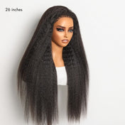 Luvme All-Day Comfort Wig 4C Kinky Edges Kinky Straight Glueless 7x6 Closure HD Lace Human Hair Wig Pre-Cut Lace-03