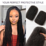Readitress Afro Kinky Bulk Human hair for Dreadlock Extensions,Repair Locs, Twists and Braids-05