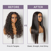 1PC Hair Straightener,  Up to 460°F, Quick, Smooth & Frizz-Free Styling Tool for Wigs and Natural Hair, Travel-Friendly-06