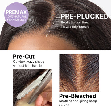 Luvme All-Day Comfort™ Wig PartingMax Brown Highlights Funmi Curly 7x6 Closure HD Lace Glueless Wig Pre Cut Lace-35