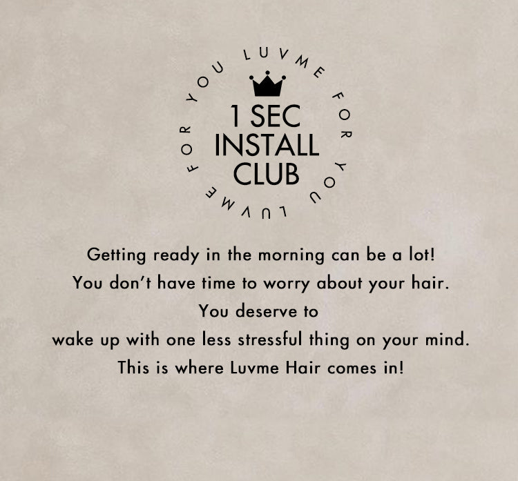 Headband wigs are part of Luvme Hair's wear-in-a-second collection. They are your choice for easily changing your look on a busy day.