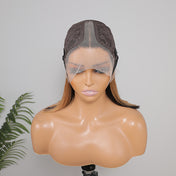 Peekaboo Glueless T Part Lace Bob Wig 100% Human Hair