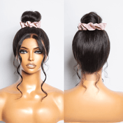 Satin Silk Scrunchies Adjustable Elastic Hair Ties