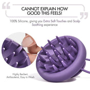 1pc Scalp Massager Shampoo Brush Scrubber for Washing Hair, Dandruff Removal & Hair Growth