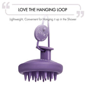 1pc Scalp Massager Shampoo Brush Scrubber for Washing Hair, Dandruff Removal & Hair Growth