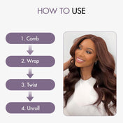 Hair Roller Flexible and Soft Foam Hair Curler Set No Heat Magic Curly Hair Styling Tool for Short, Medium, and Long Hair