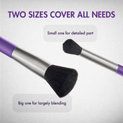 Lace Wig Knot Concealer Brush Set for a Natural Hairline, Two Sizes Cover All Needs