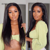 Luvme Hair 180% Density | Silky Straight 13x4 Frontal HD Lace Glueless Long Wig 100% Human Hair