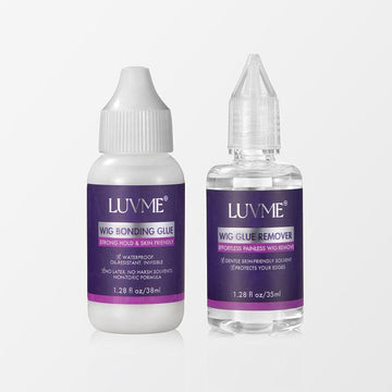 US Only | Wig Bonding Glue & Remover Set, Invisible Hold for Lace Front Wigs, Hairpieces, Closures, and Toupee Systems