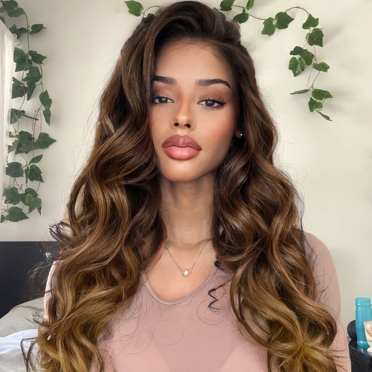 Luvme Hair PartingMax Glueless Wig Loose Body Wave 7x6 Closure HD Lace Pre Plucked & Bleached Ready to Go