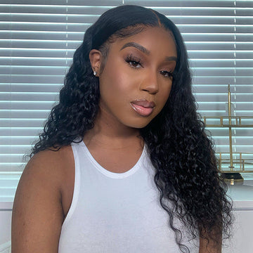 Wet And Wavy | Glueless 13x4 Frontal HD Lace Side Part Long Wig | Large & Small Cap Size