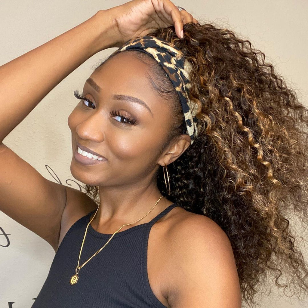 Throw it on & go! Luvme Hair new ombre curly headband wig | Must see