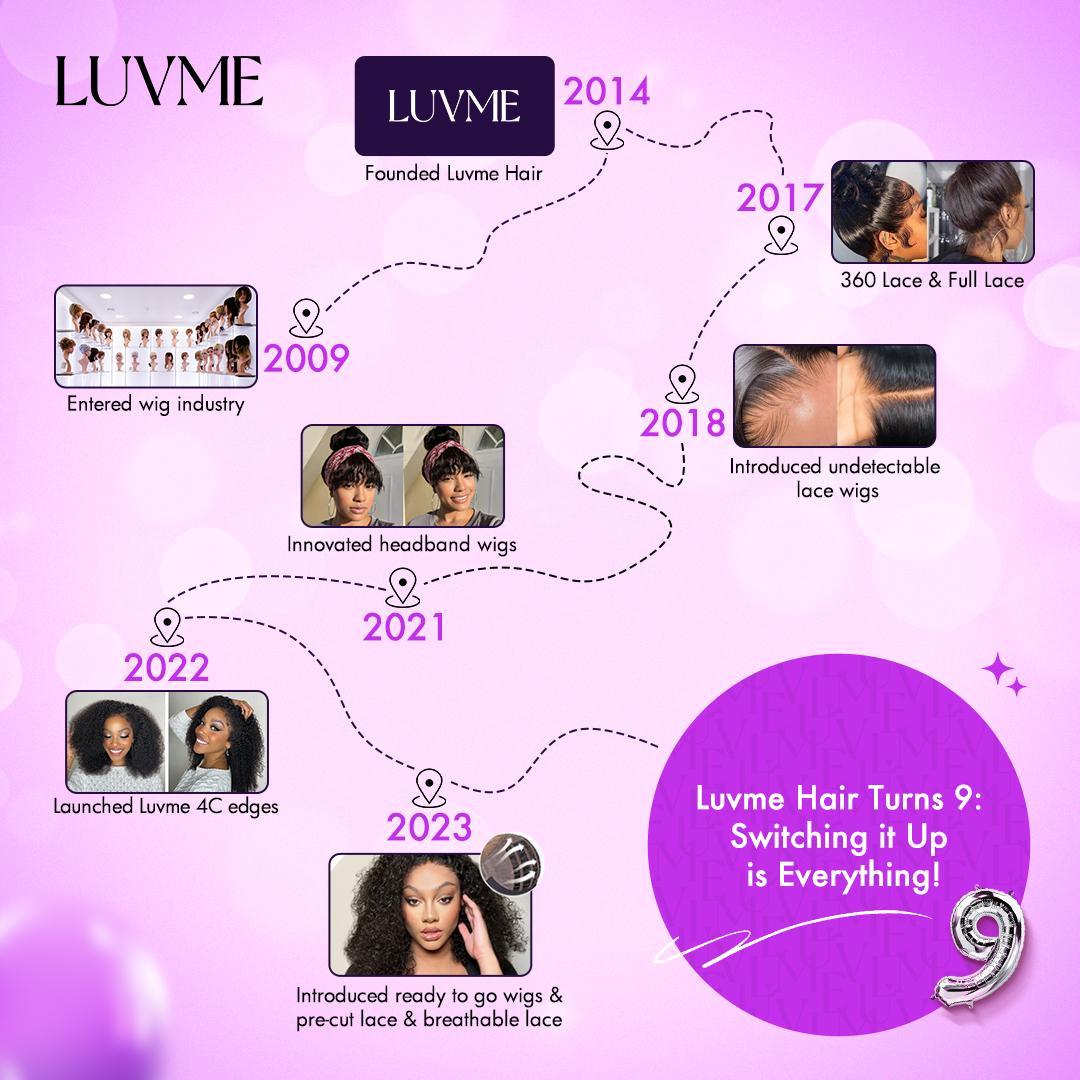 Vibrant Luvme Hair Website Scene Illustration Vibrant Luvme Hair Website Scene Illustration
