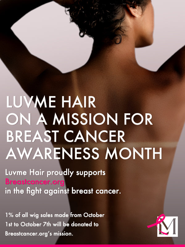 Luvme Hair Joins Forces with Breastcancer.org to Support Breast Cancer Awareness Month