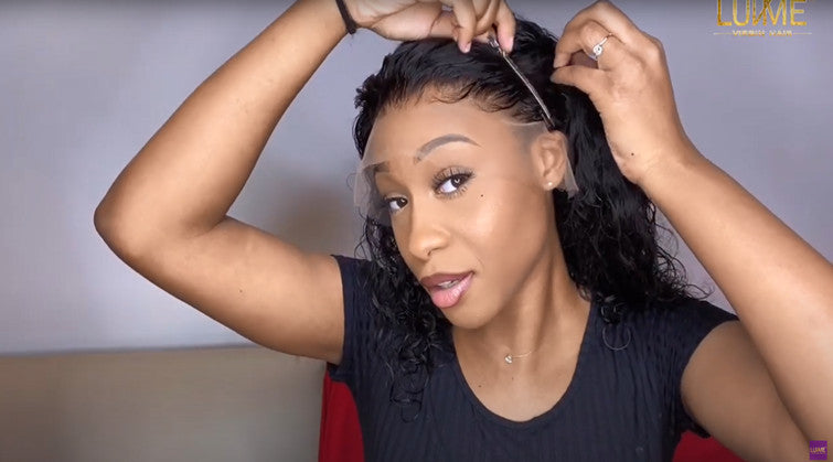 Newbies must-see tutorial | Luvme Hair undetectable lace frontal wig