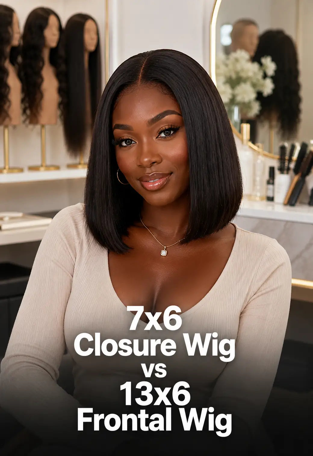7x6 Closure Wig vs 13x6 Frontal Wig