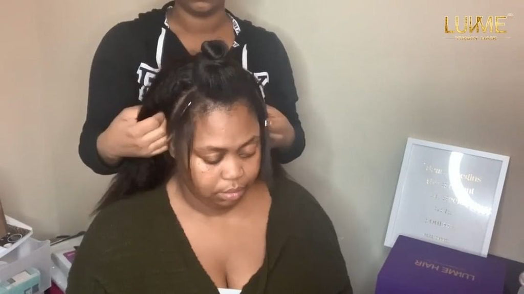 Installing a Lace Wig for Beginners, Featuring LUVME Hair - So She Writes  by Miss Dre