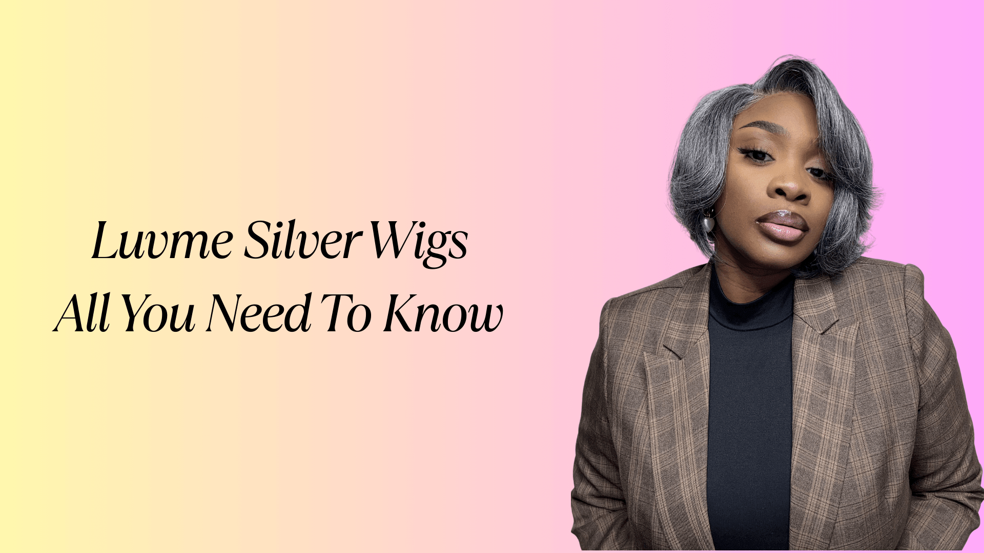 All You Need To Know: Luvme Silver Wigs