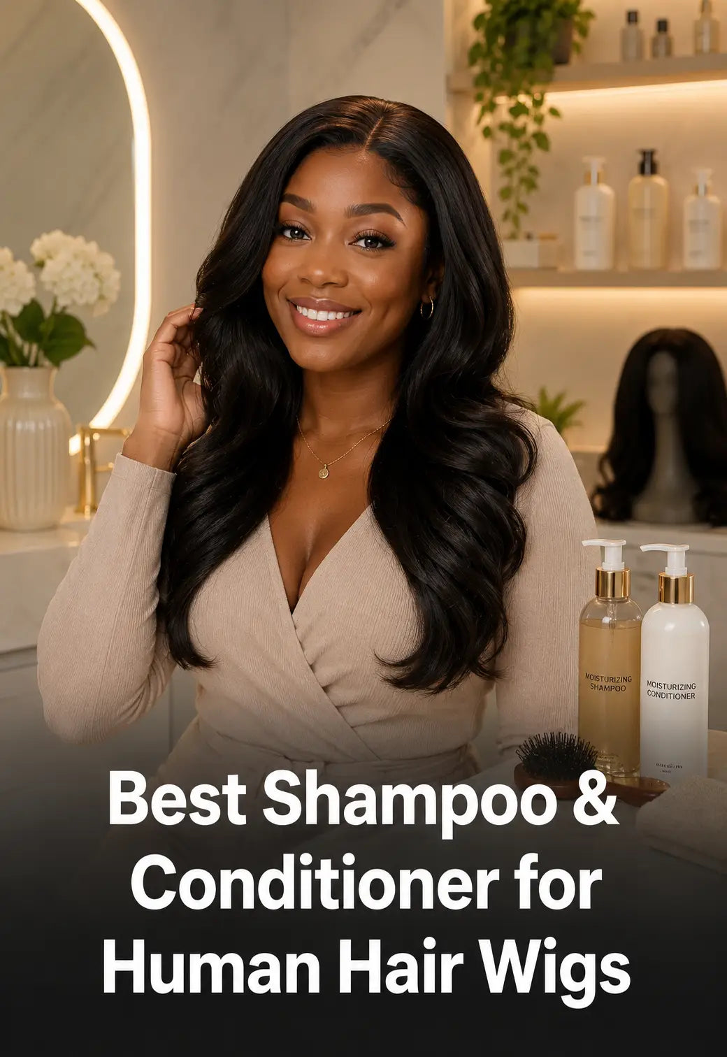 Best Shampoo & Conditioner for Human Hair Wigs
