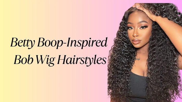 Betty Boop-Inspired Bob Wig Hairstyles