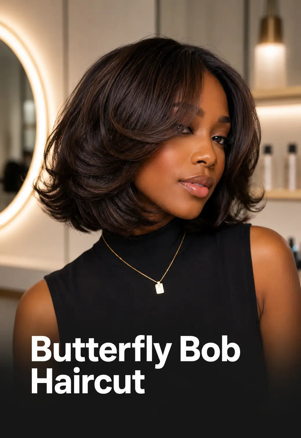 Butterfly Bob Haircut