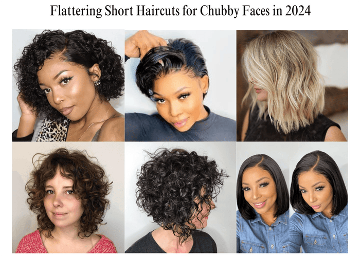 Flattering Short Haircuts for Chubby Faces in 2024