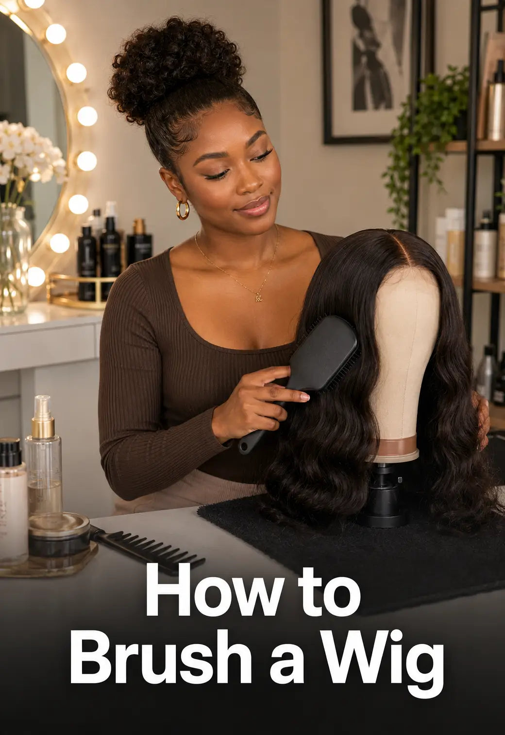 How to Brush a Wig