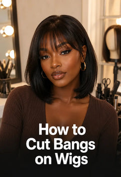 How to Cut Bangs on Wigs