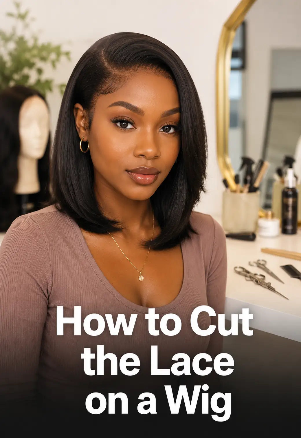 How to Cut the Lace on a Wig