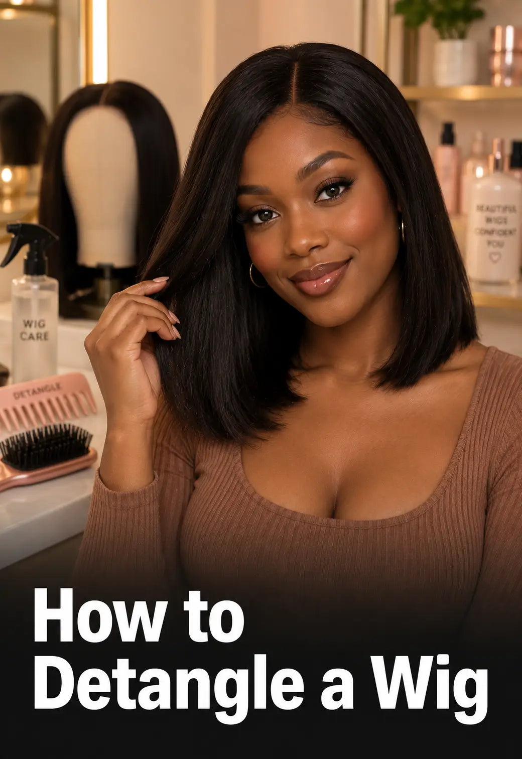 How to Detangle a Wig