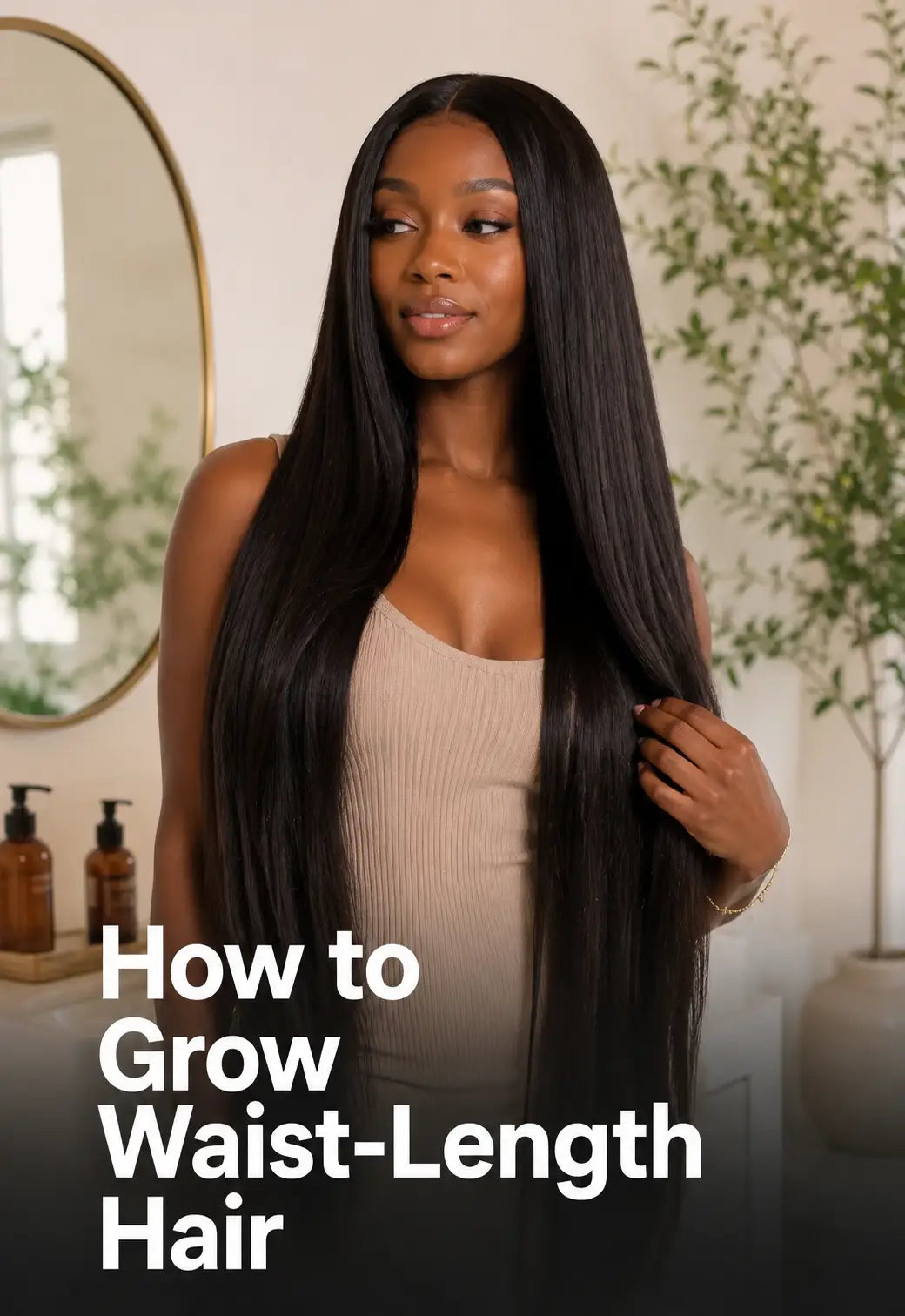 How to Grow Waist-Length Hair and Retain More Length