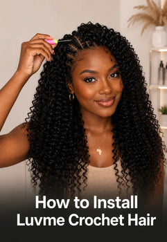 How to Install Luvme Crochet Hair