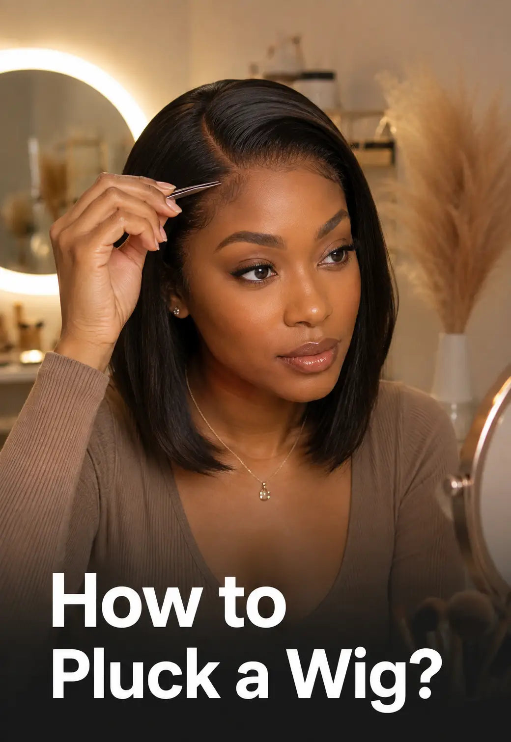 How to Pluck a Wig