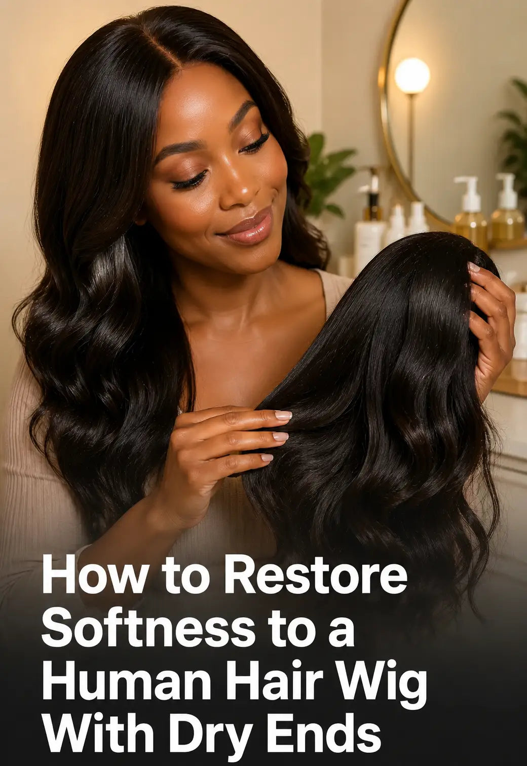 How to Restore Softness to Your Human Hair Wig