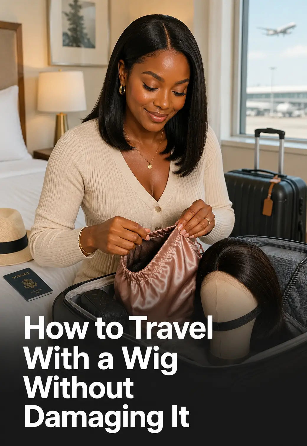 How to Travel With a Wig Without Damaging It