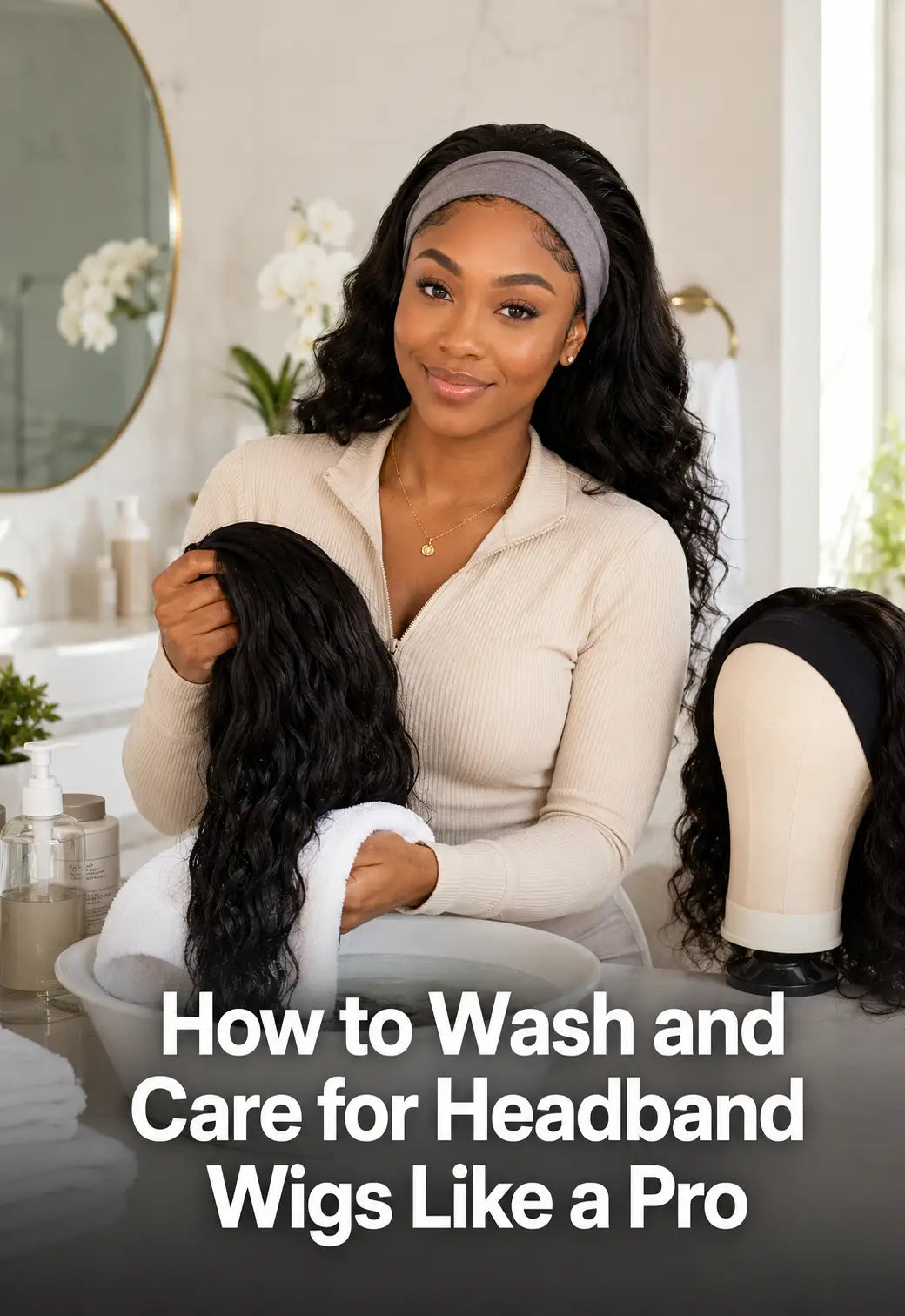 How to Wash and Care for Headband Wigs Like a Pro