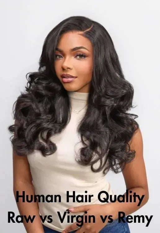 Human Hair Quality Grading Pyramid: Raw vs Virgin vs Remy