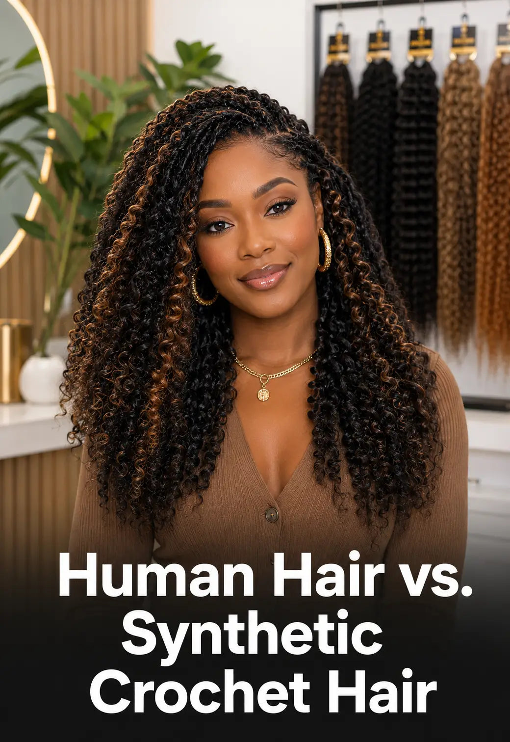 Human Hair vs. Synthetic Crochet Hair