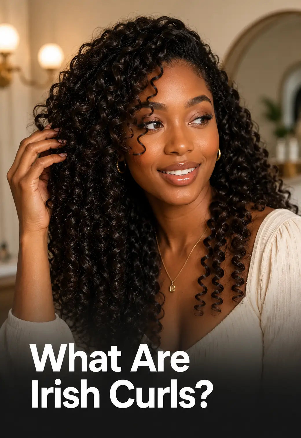 What Are Irish Curls? Mixed Texture, Styling and Wig Ideas