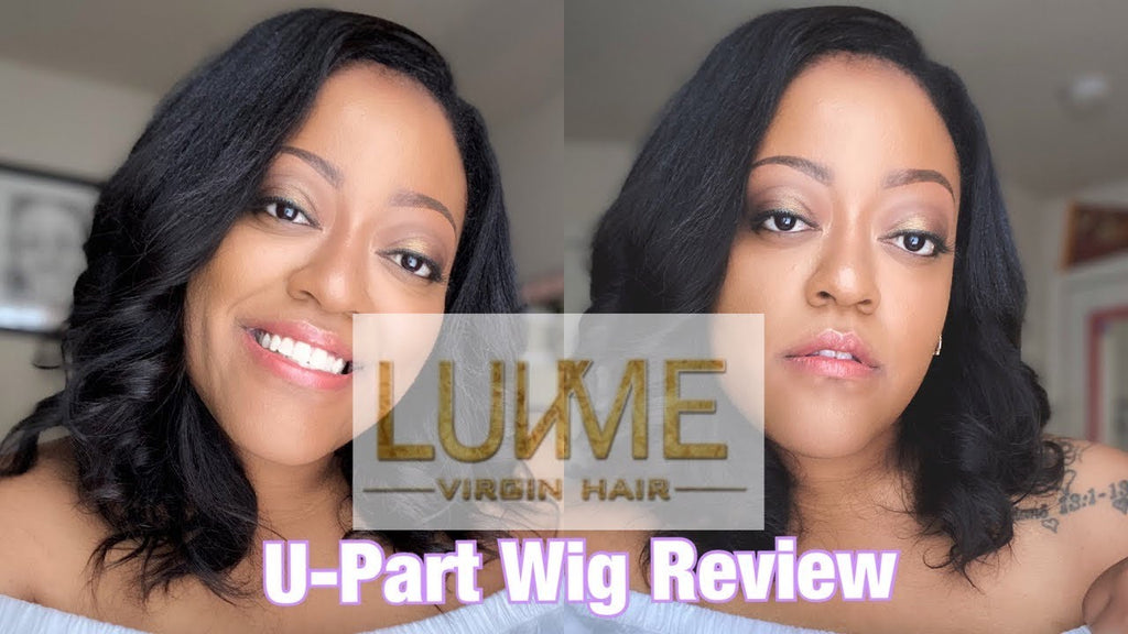 Must See | Beginner-friendly U-part wig install | Luvme Hair Review