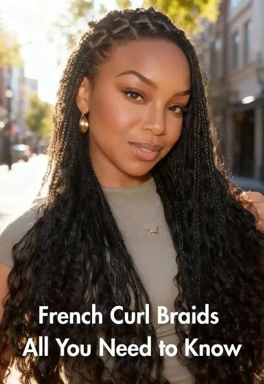 french curl braids
