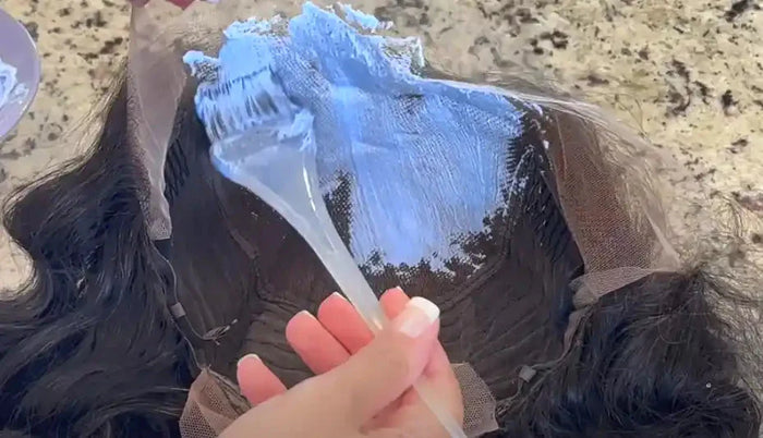 How to bleach knots on a lace front wig-blog-cover