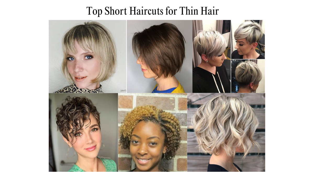 short hairstyle for thin hair