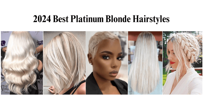 platinum blonde hairstyles