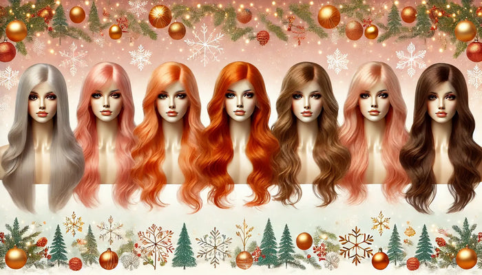8 Orange Hair Colors of Wig to Shine This Christmas Season