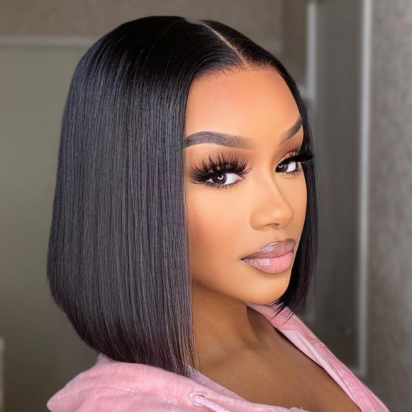 5x5 Closure Glueless Undetectable Lace Bob Wig | Pre-plucked-01